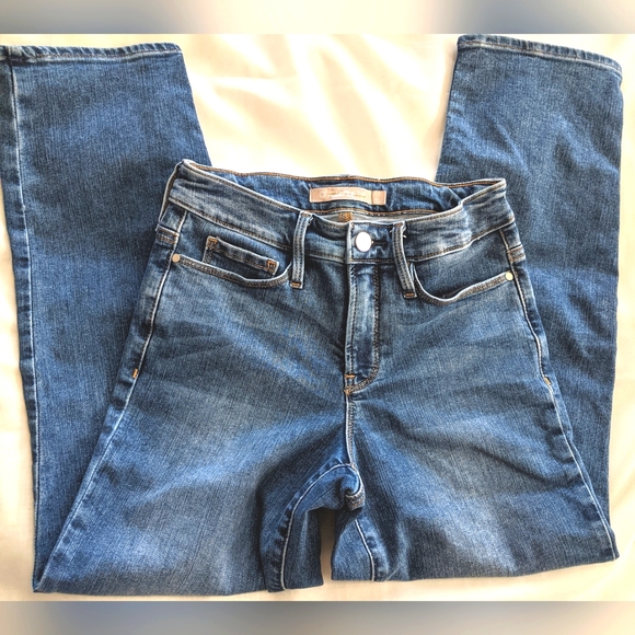 Athleta Sculptek Slim Lapis Wash Crop Jeans - Picture 2 of 8